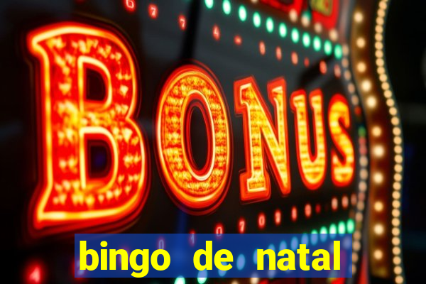 bingo de natal para imprimir gratis